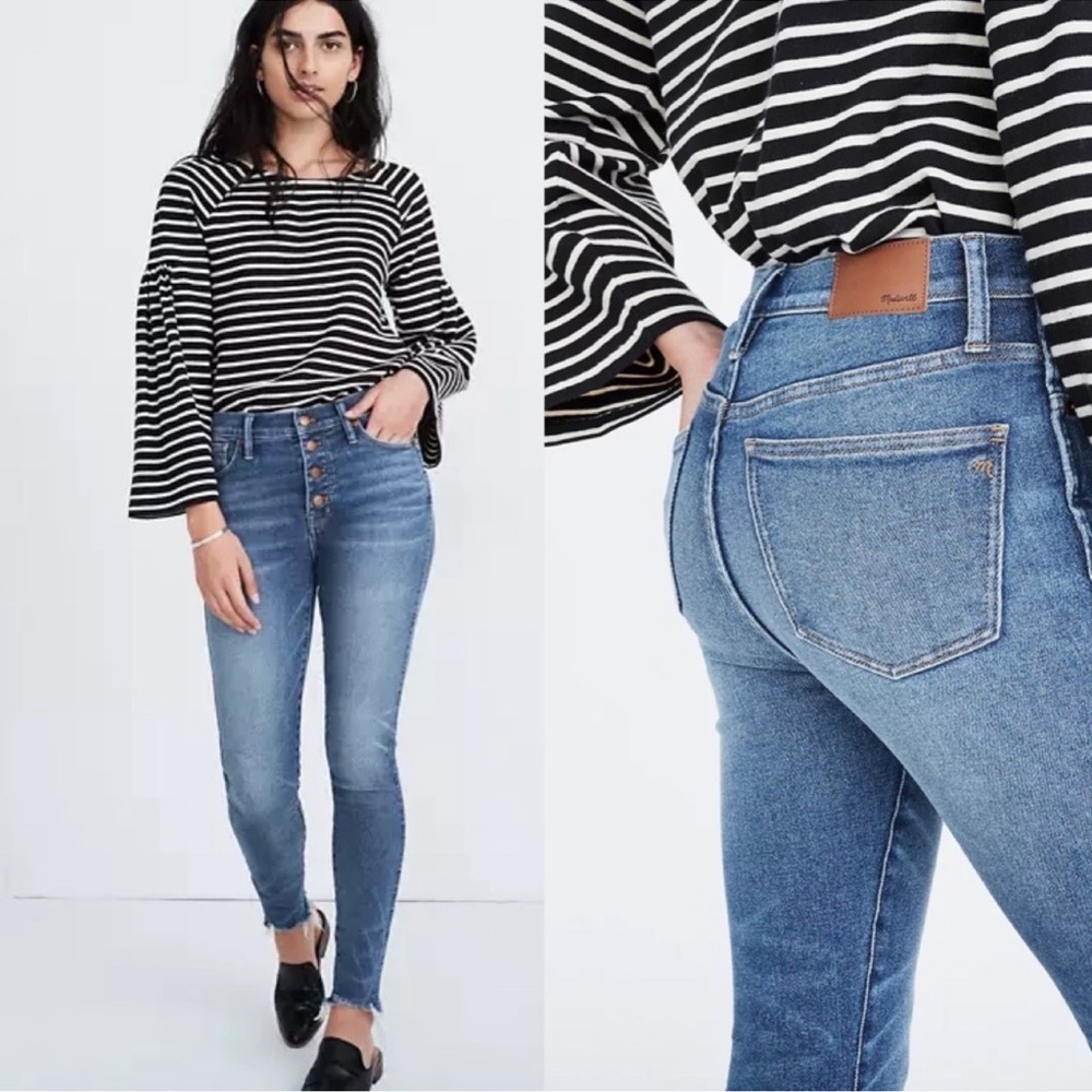 Madewell 10” High Rise Skinny - 27 Tall